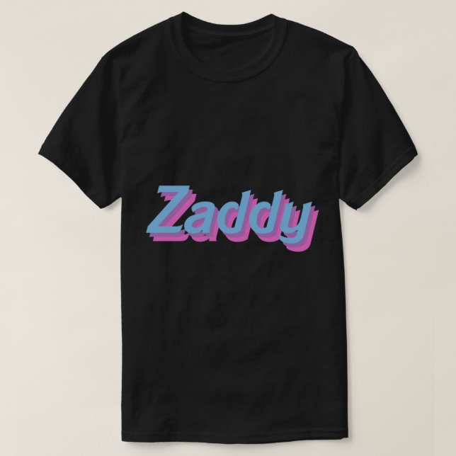 Zaddy T-Shirt (Design vorne)