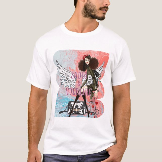 Zadin und Voltaire T-Shirt (Vorderseite)