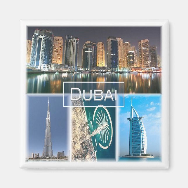 zAE004 DUBAI, Vereinigte Arabische Emirate, Uae, K Magnet (Vorne)