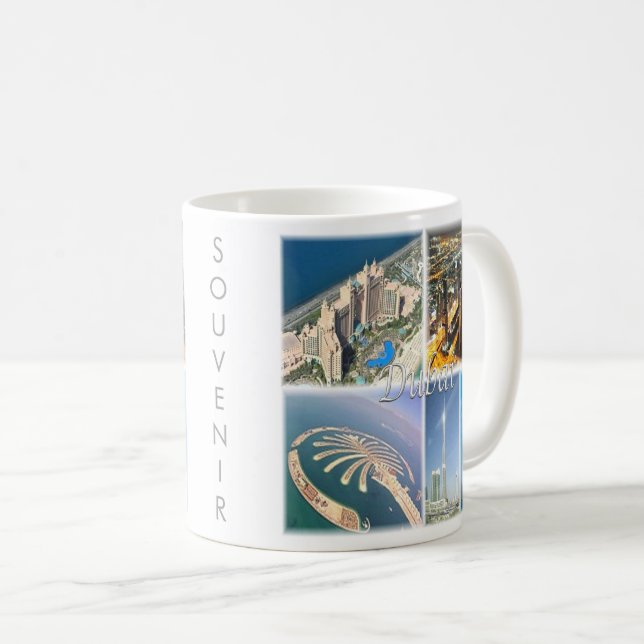 zAE007 DUBAI, Vereinigte Arabische Emirate, Asien, Kaffeetasse (VorderseiteRechts)