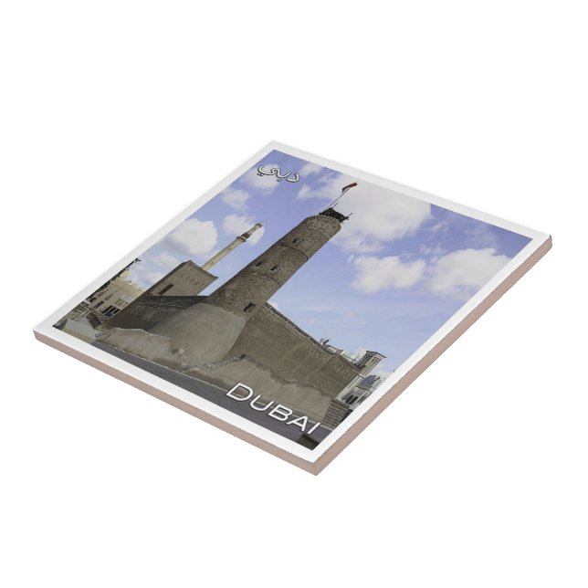 zAE050 DUBAI AL-FAHIDI FORT, VAE, Asien, Fliese (Seite)