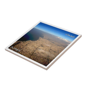 zAE051 AJMAN City, Vereinigte Arabische Emirate, Fliese