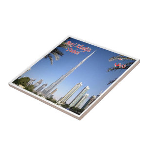 zAE076 DUBAI BURI KHALIFA, Naher Osten, Fliese