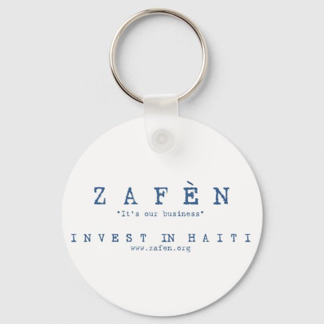 Zafen Key Chain (einfach) Schlüsselanhänger (Vorderseite)