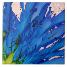 Zaffre-Kunst-Fliese