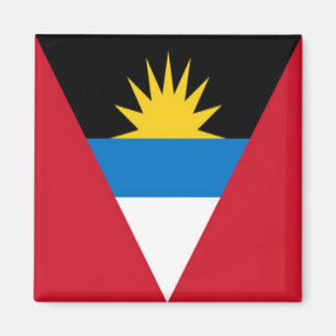 zAG001 ANTIGUA und BARBUDA FLAG, Amerika, Kühlschr Magnet