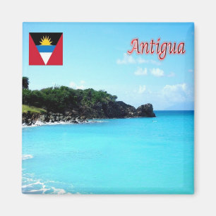 zAG011 ANTIGUA, Antigua und Barbuda, Kühlschrank Magnet