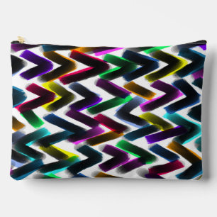 Zag Zig Abstrakt Art Zubehörtasche