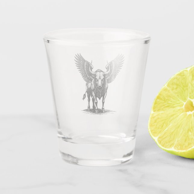 Zagan Unleashed Schnapsglas (Rückseite)