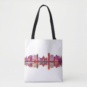 Zagreb Croatia Skyline