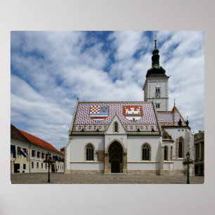 Zagreb Hrvatska Poster