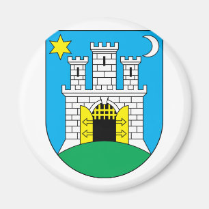 Zagreb, Kroatien Magnet
