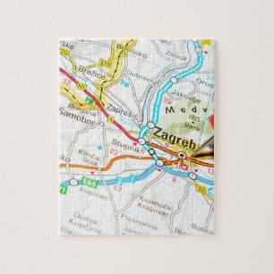 Zagreb, Kroatien Puzzle