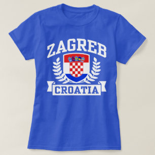Zagreb Kroatien T-Shirt