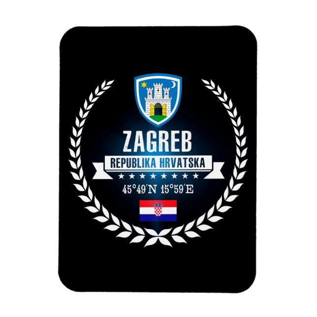 Zagreb Magnet (Vertikal)