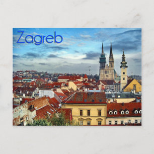 Zagreb Postkarte