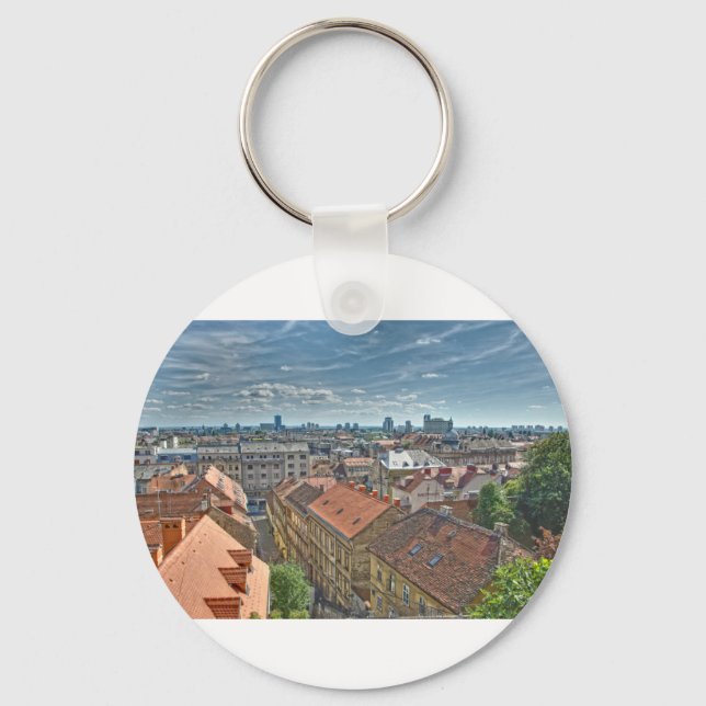 Zagreb Schlüsselanhänger (Vorderseite)