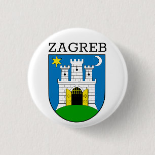 Zagreber Wappen Button
