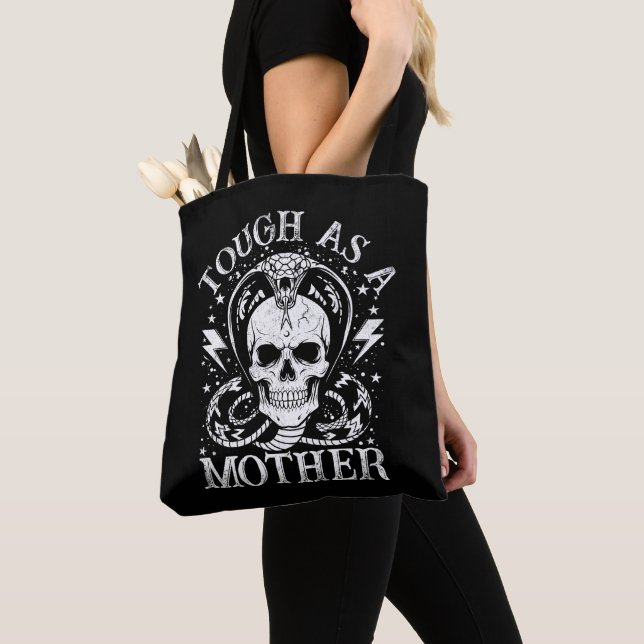 Zäh wie eine Mutter Lustige Mutter Muttertum Retro (Von Nahem)