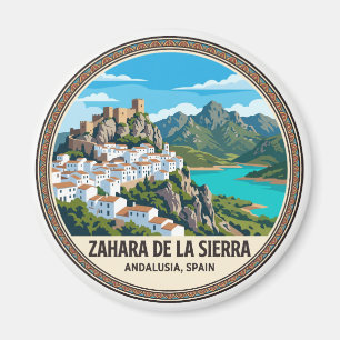 Zahara de la Sierra Spanien Magnet