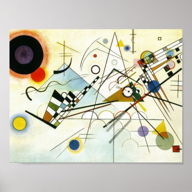 Zahl acht poster (Vorne)