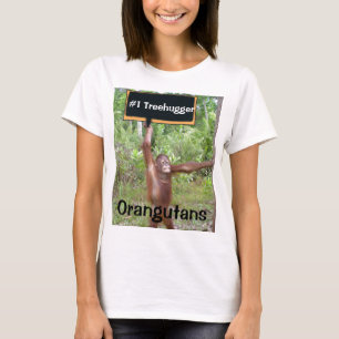 Zahl eine #1 Treehugger T-Shirt