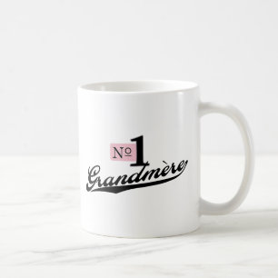 Zahl eine Grandmere Kaffeetasse