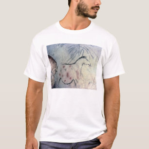 Zahl einer schwangeren Stute mit paralleler Linie T-Shirt