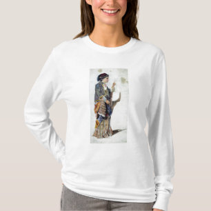Zahl eines Mädchens im türkischen Kostüm, 19. T-Shirt