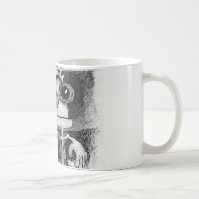 Zahl + Marionette Tasse (Rechts)