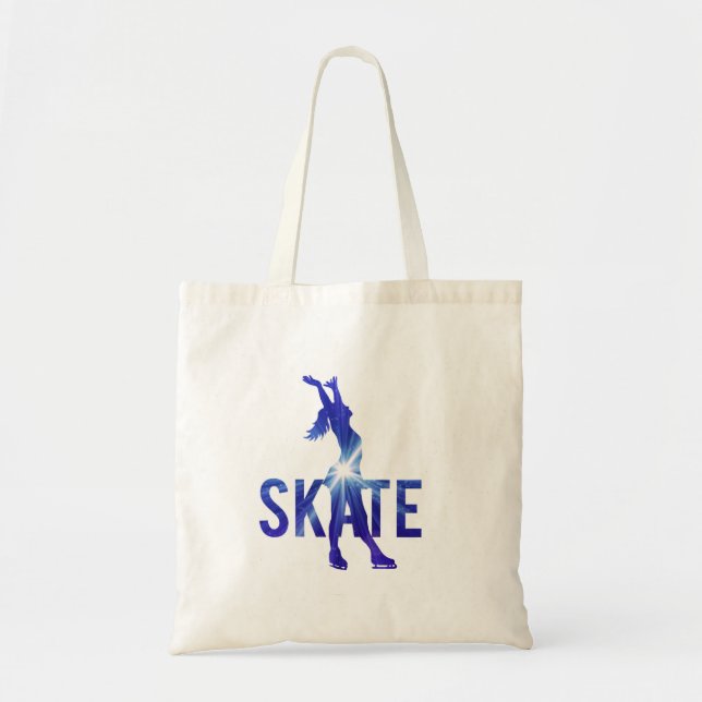 Zahl Skate-Logo-Geschenkartikel Tragetasche (Vorne)