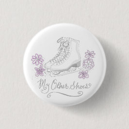 Zahl Skaten-Knopf Button