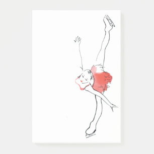 Zahl Skaten Posten-II! Post-it Klebezettel