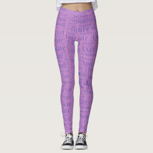 Zahl Skaten-Strumpfhosen Leggings