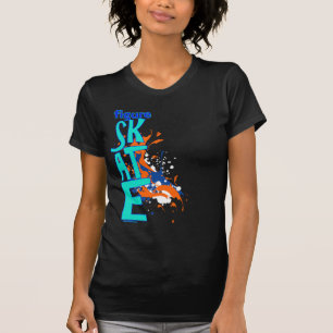 Zahl Skatezahl Skaten-Shirt T-Shirt
