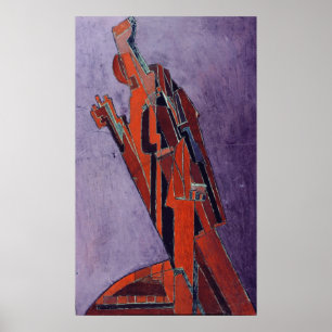 Zahl Studie - Entwurf für Skulptur Poster