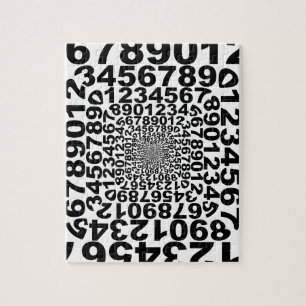 Zahl-Turbulenz, Strudel zählend, Mathe Puzzle