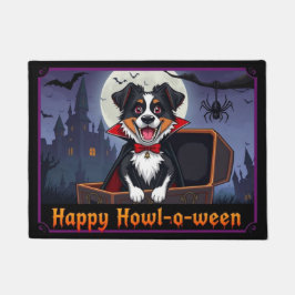 Zähle Australian Shepherd Frohes Heul-o-wehn Fußmatte