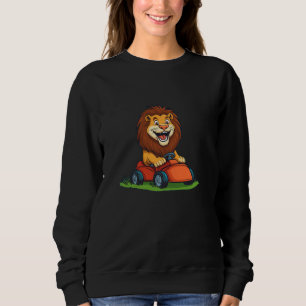 Zahle den Dschungel mit dem Power der Rasenmäher Sweatshirt