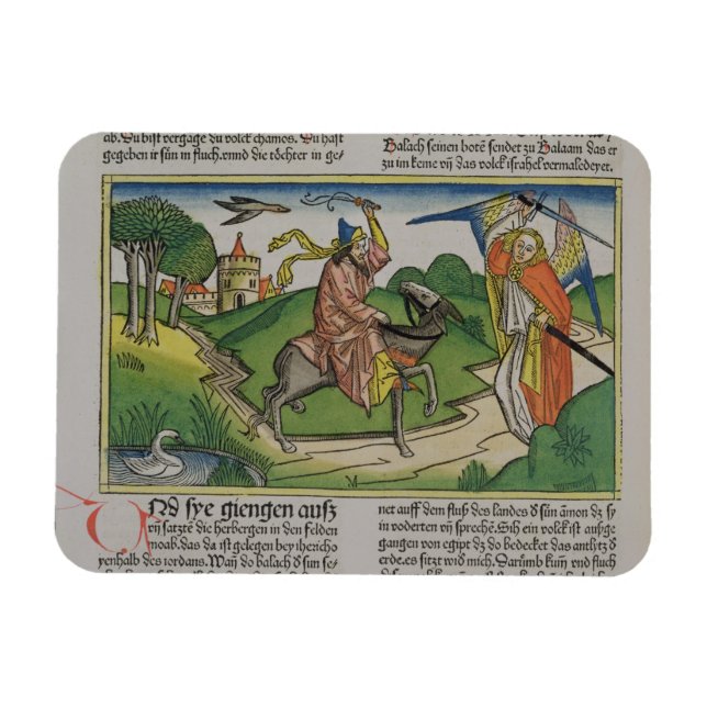 Zahlen 22 20-35 Balam's redet Arsch, aus der 'N Magnet (Horizontal)