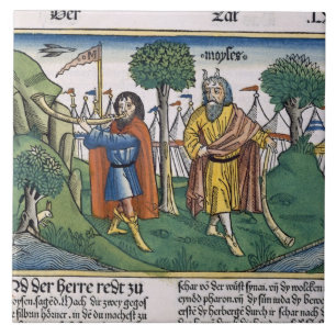 Zahlen 2 die Lageraufgaben der Israelite, Fliese