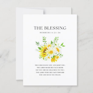Zahlen 6:24-26 Der Herr segne dich und behalte dir Postkarte