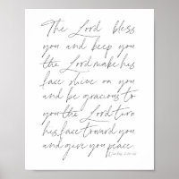 Zahlen 6:24-26 Script