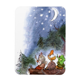 Zählen der Sterne Magnet