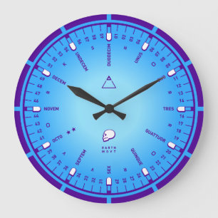 Zahlen Große Wanduhr