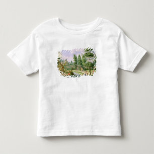 Zahlen im Boden eines Landhauses Kleinkind T-shirt