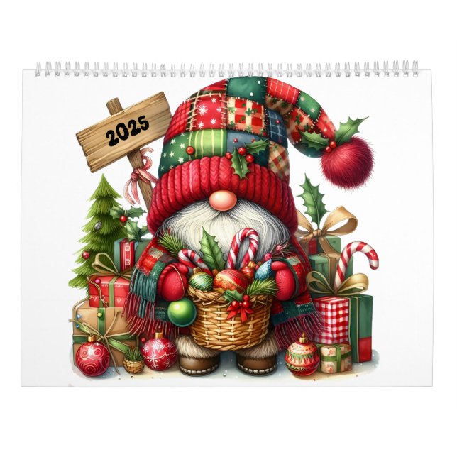 Zahlen im Hats-2025-Kalender Kalender (Rückseite)