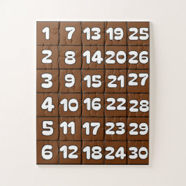 Zahlen Rätsel 1 bis 30 Zahlen Puzzle