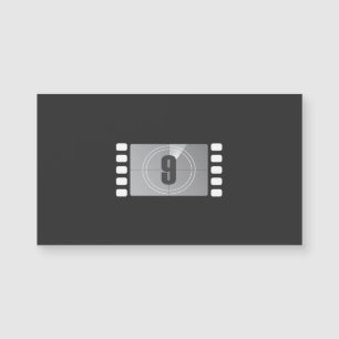 Zählen Sie 9 magnetische Visitenkarten ab Magnetkarte