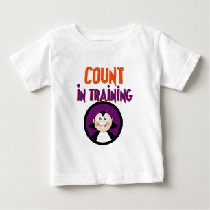 Zählen Sie bei Schulungstests und Geschenken Baby T-shirt